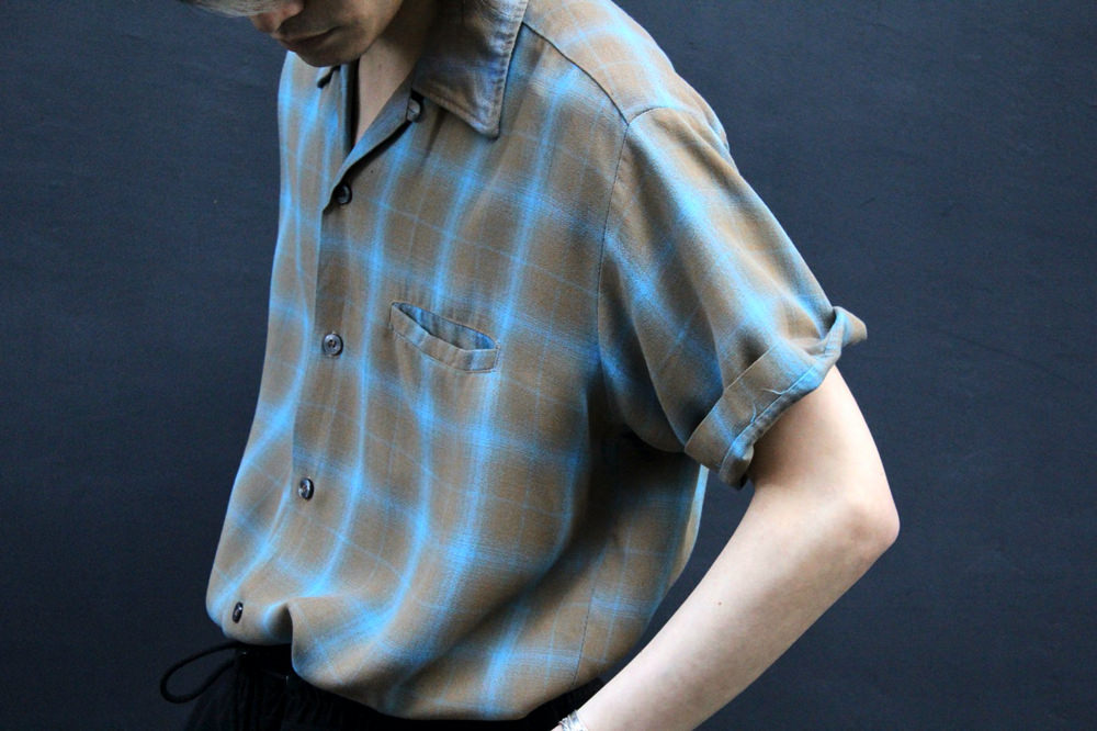 Lipson ヴィンテージ シャツ シャドーチェック