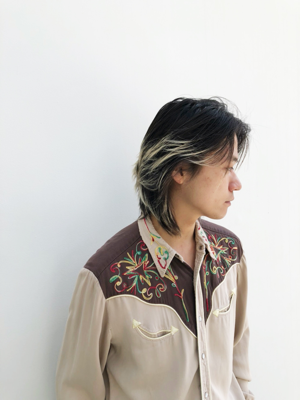 ヴィンテージ レーヨン ウエスタンシャツ【1950's】【California