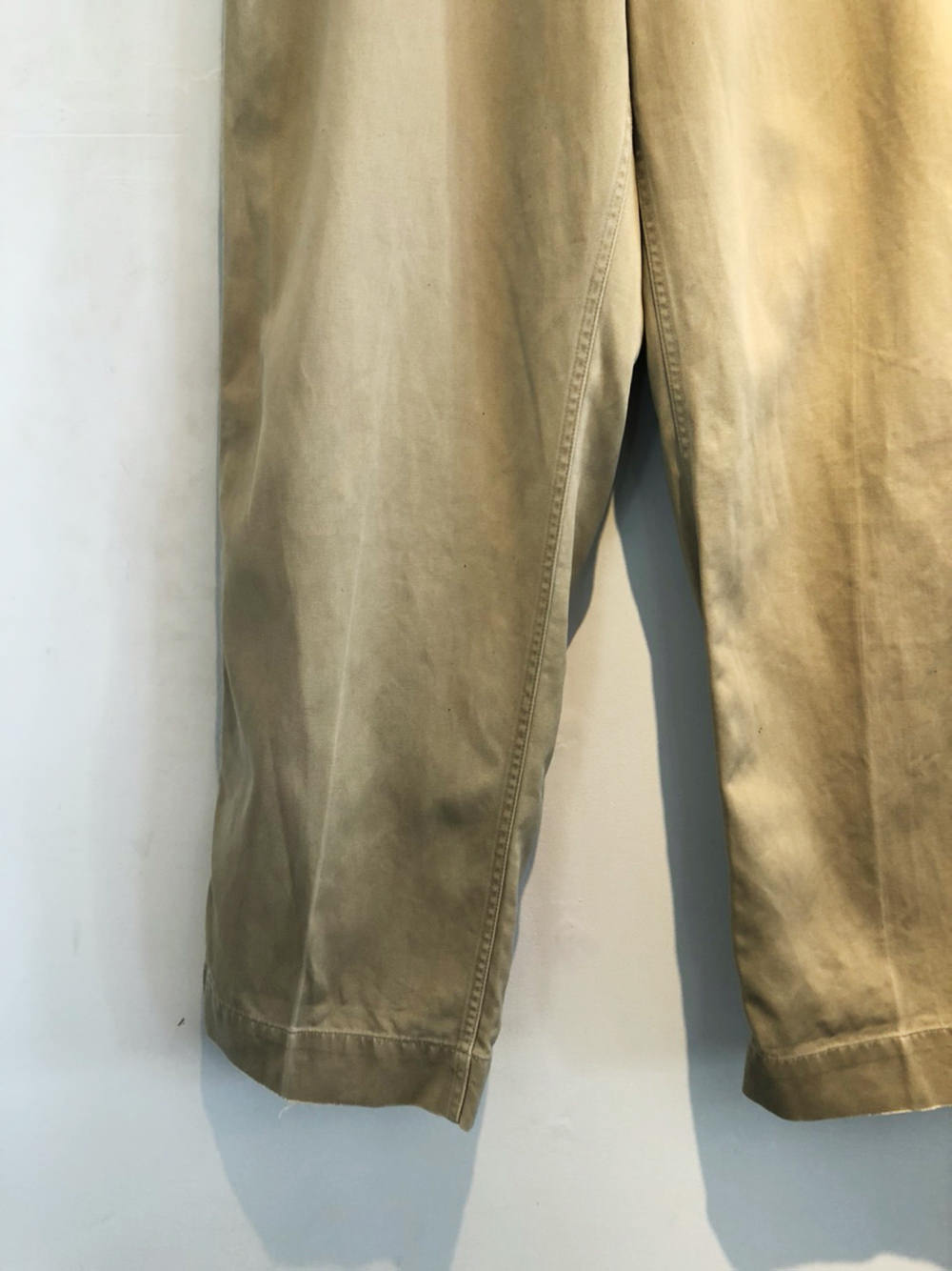 ヴィンテージ ミリタリーチノパン【U.S.ARMY】【1940s-】Vintage Chino Trousers